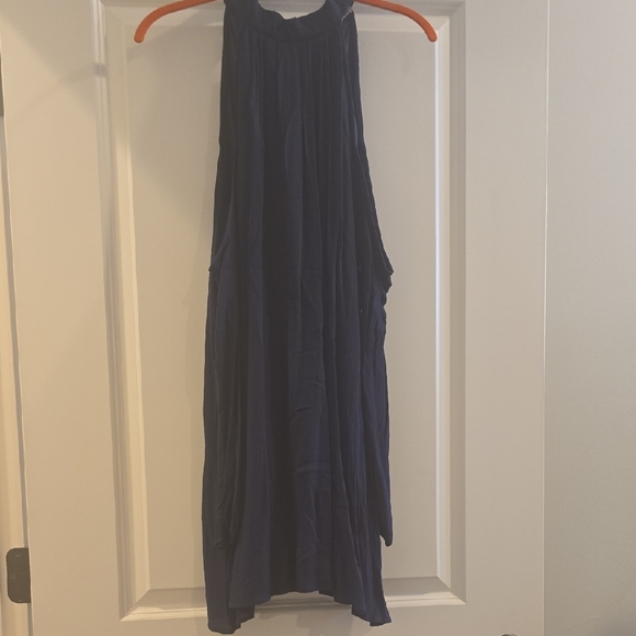 Charlotte Russe Navy Backless Dress - Picture 1 of 2